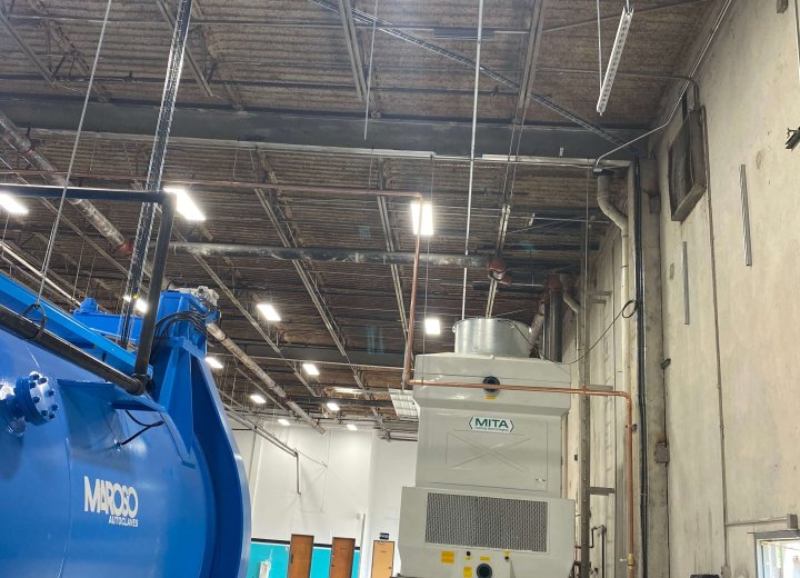 Excel Glass System Remodel — Remodel site including install of new electrical service. Excel Glass System Remodel — Remodel site including install of new electrical service.