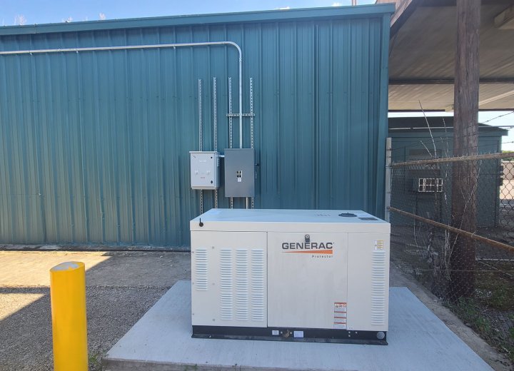 City of Irving - Fuel Island Generator — Installation of back generator for the fuel island.