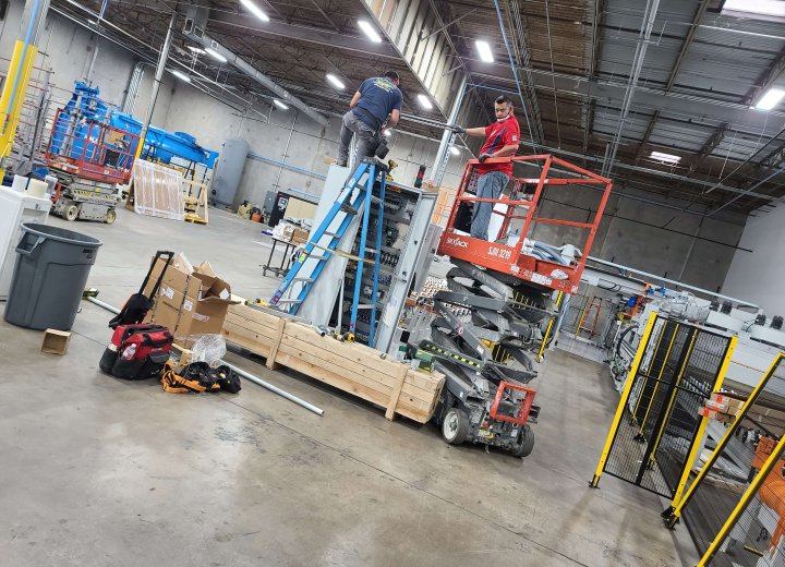 Excel Glass System Remodel — Remodel site including install of new electrical service. Excel Glass System Remodel — Remodel site including install of new electrical service.
